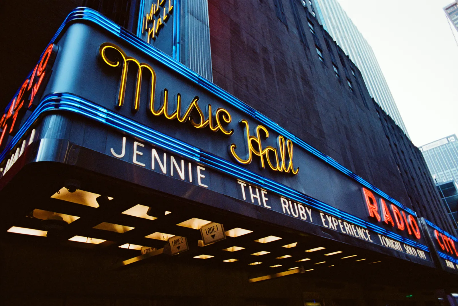 Jennie Kim treedt op in New York