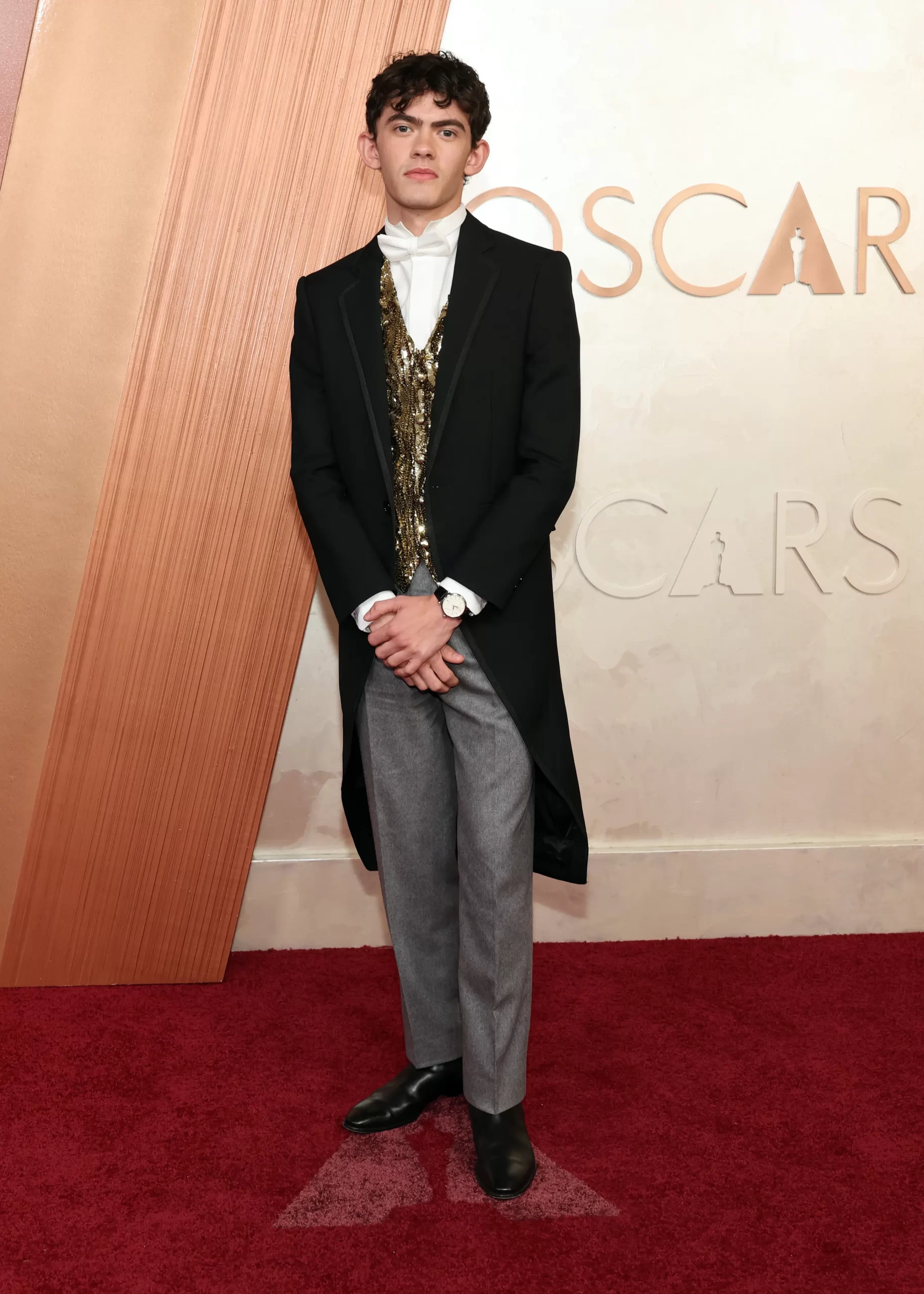 Joe Locke in Celine bij de Oscars 2025