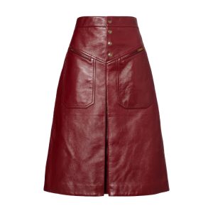 Leren midirok van Chloé