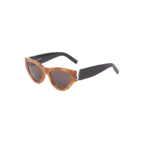 Oranje zonnerbil Saint Laurent