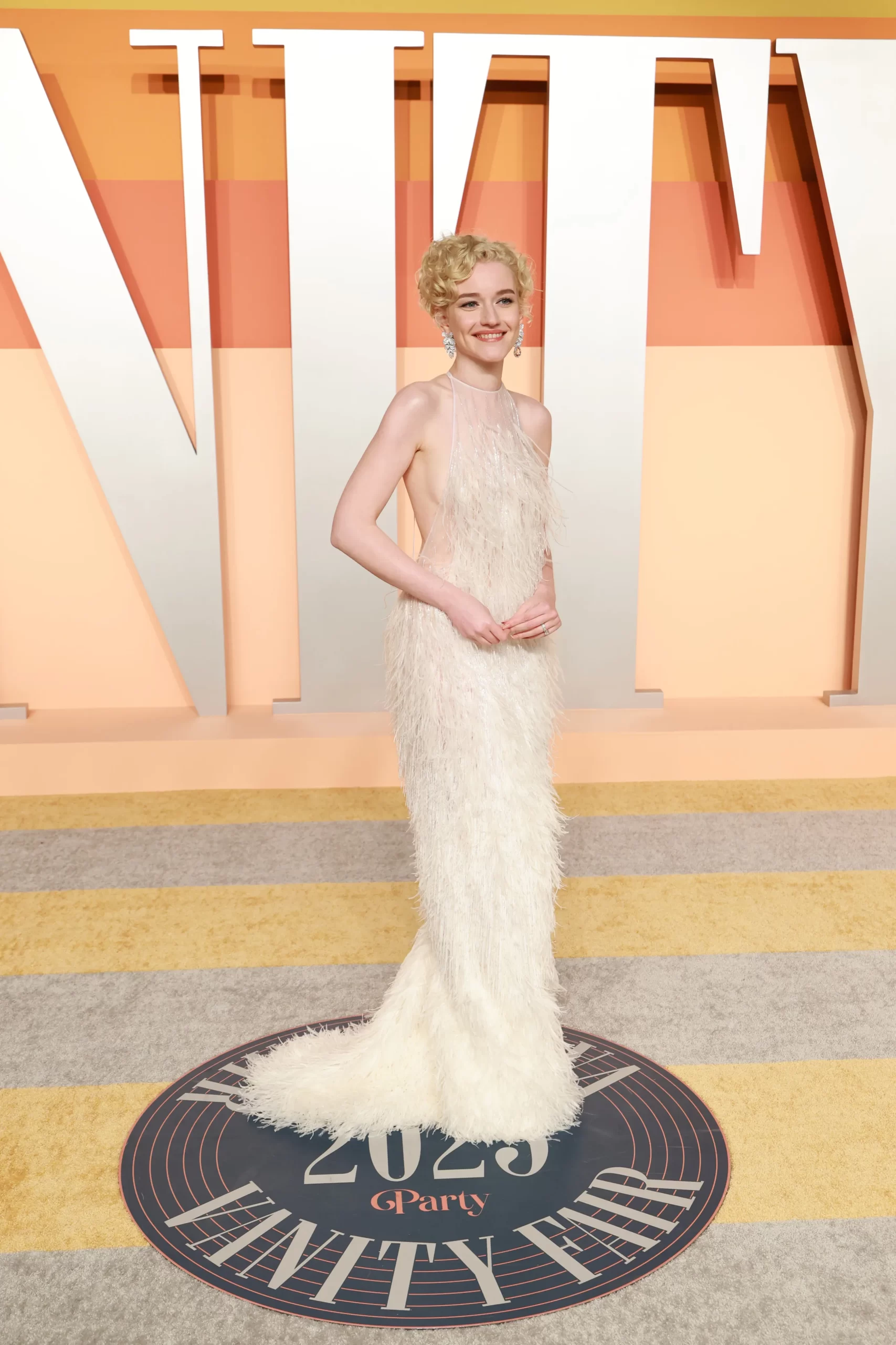 Julia Garner bij de afterparty van de Oscars 2025