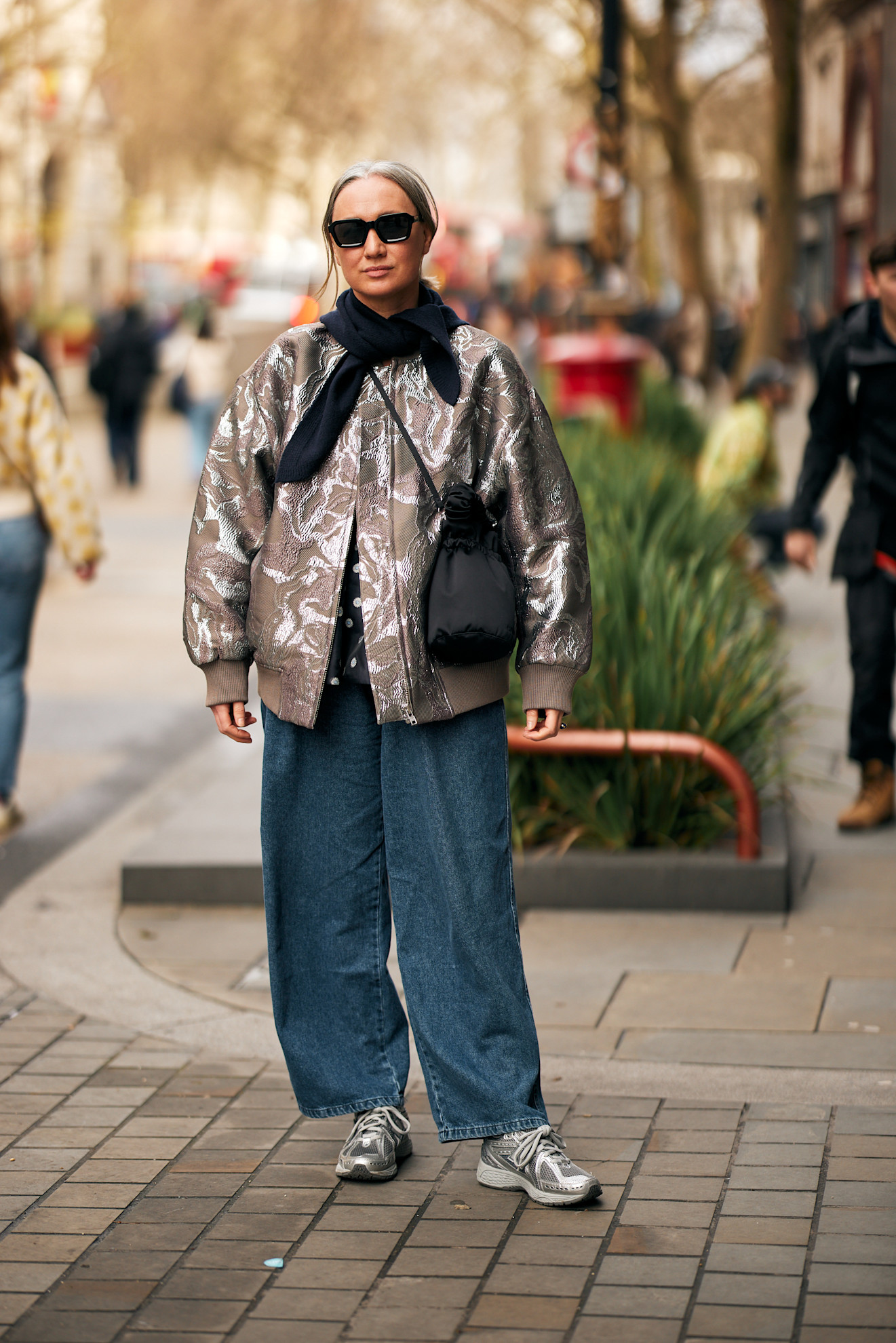 London Fashion Week streetstyle sneaker