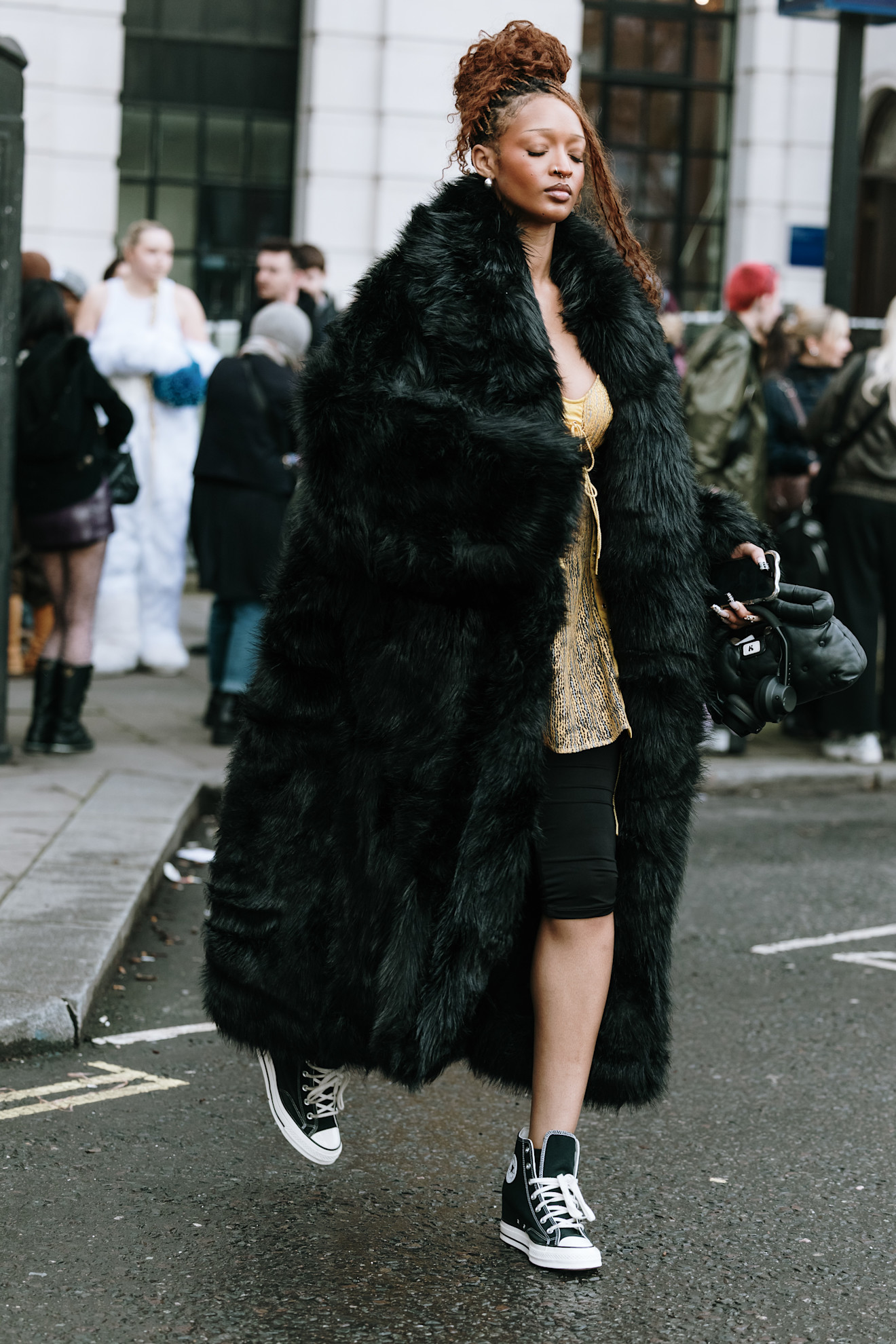 London Fashion Week streetstyle sneaker