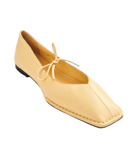 Alohas ballerina in botergeel