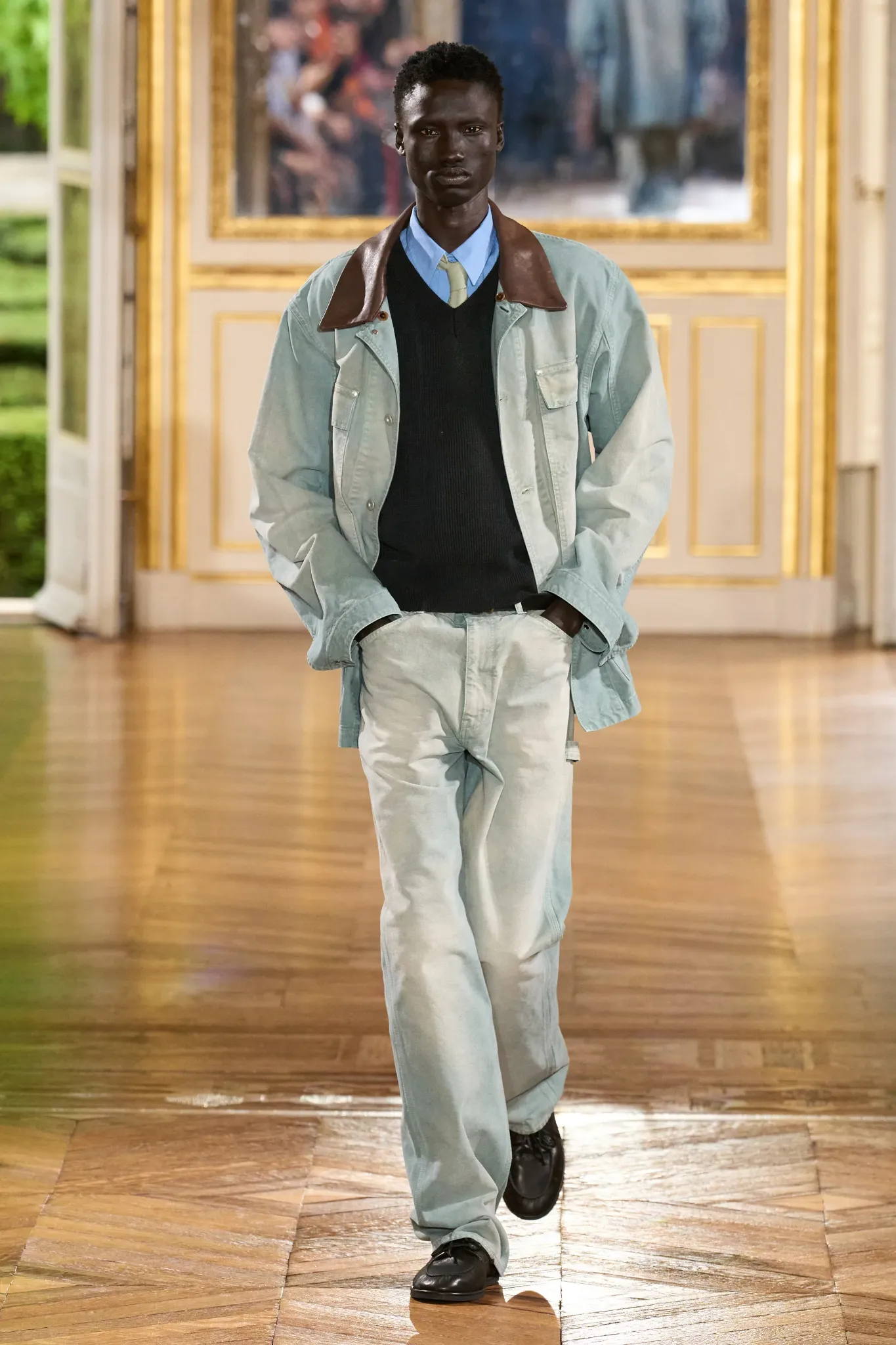 Inspiratie uit mannencollecties Auralee, spring-summer 2025 Photo- Courtesy of Filippo Fior