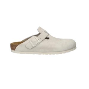 Inspiratie uit mannencollecties Birkenstock Boston Clog Instapschoenen - ecru