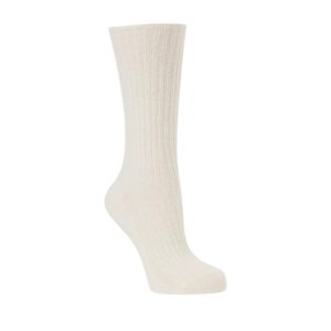 Inspiratie uit mannencollecties Falke Cosy ribgebreide sokken in kasjmierblend