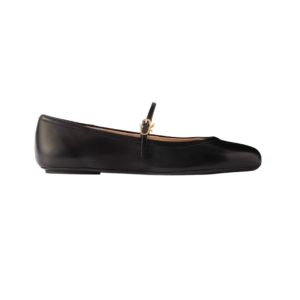 GIANVITO ROSSI Carla leather Mary Jane ballet flats