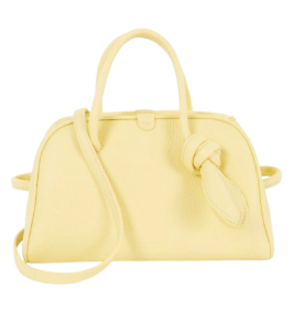 Jacquemus tas in trendkleur botergeel