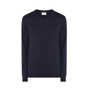 Inspiratie mannencollectie NN.07 Sergio fijngebreide pullover van wol