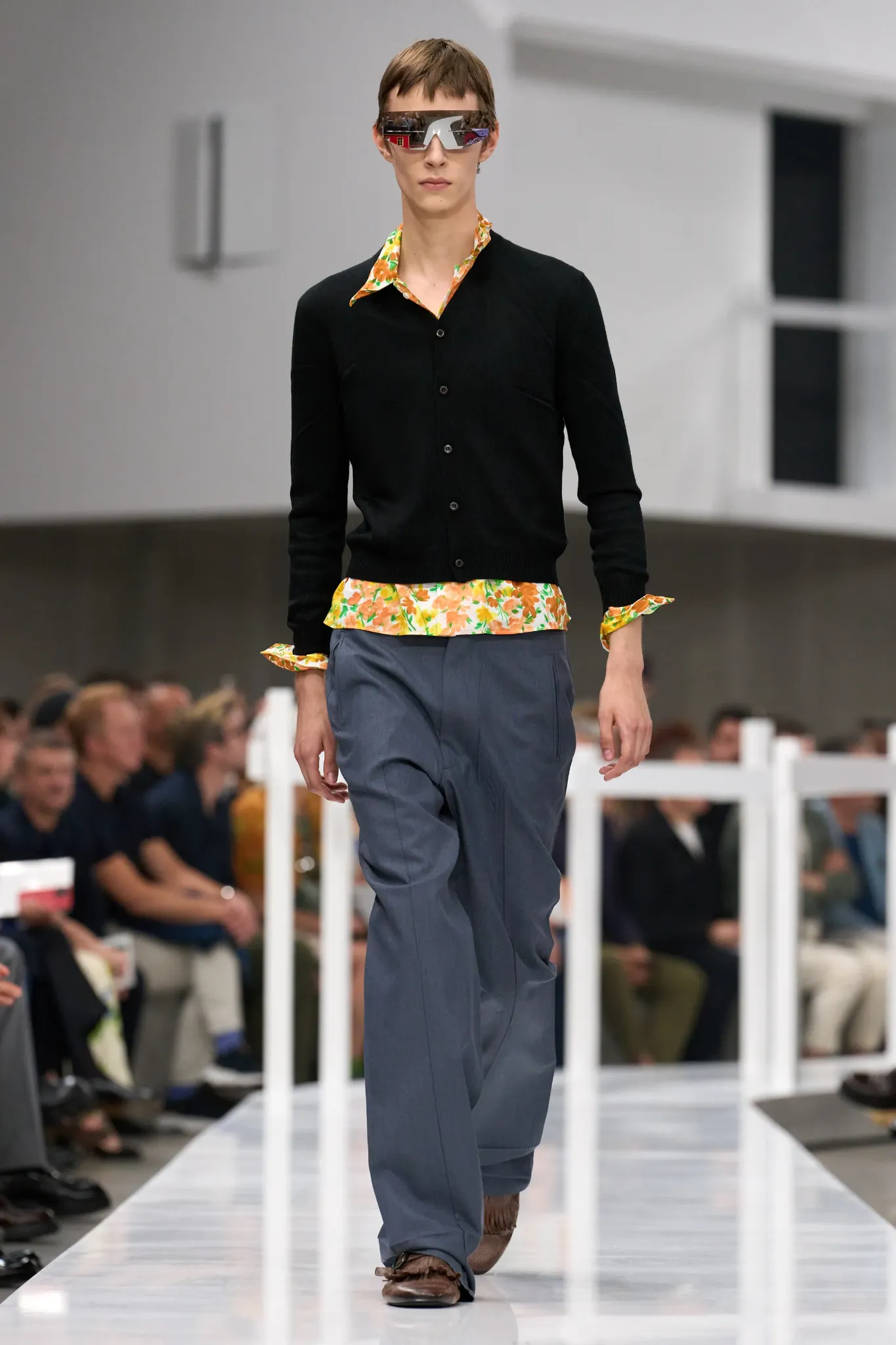 Inspiratie uit mannencollectie Prada, spring-summer 2025 