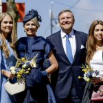 De koninklijke familie in Doetinchem op Koningsdag 2025.
