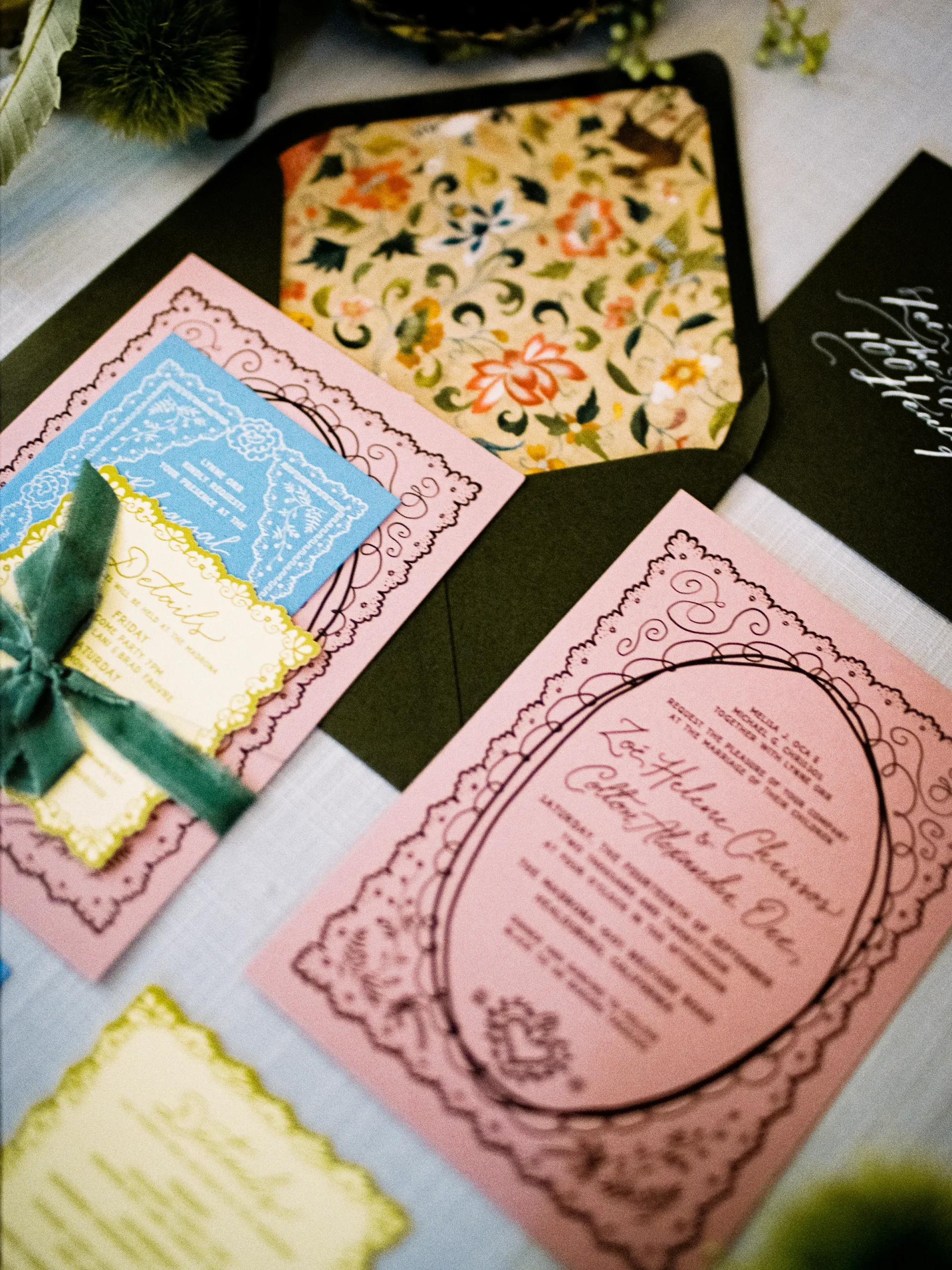 De bruiloft van Zoé Colton in Californië