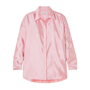 Acadia oversized silk shirt