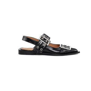 Ballerina's met studs van Ganni