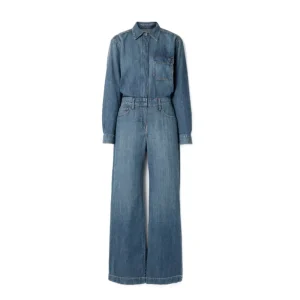 denim jumpsuit