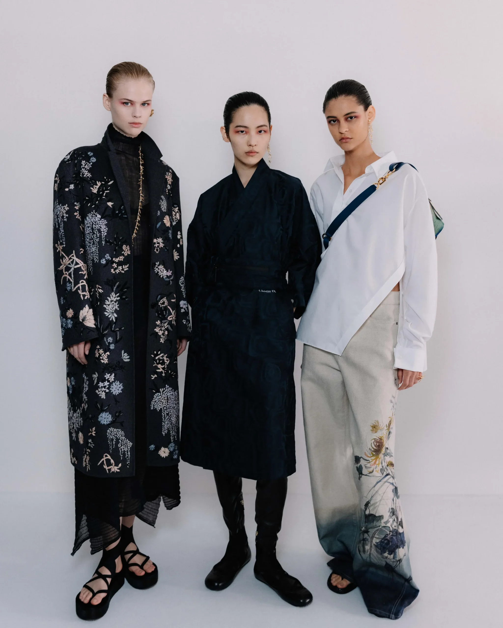 Backstage bij Dior pre-fall 2025 show in Kyoto