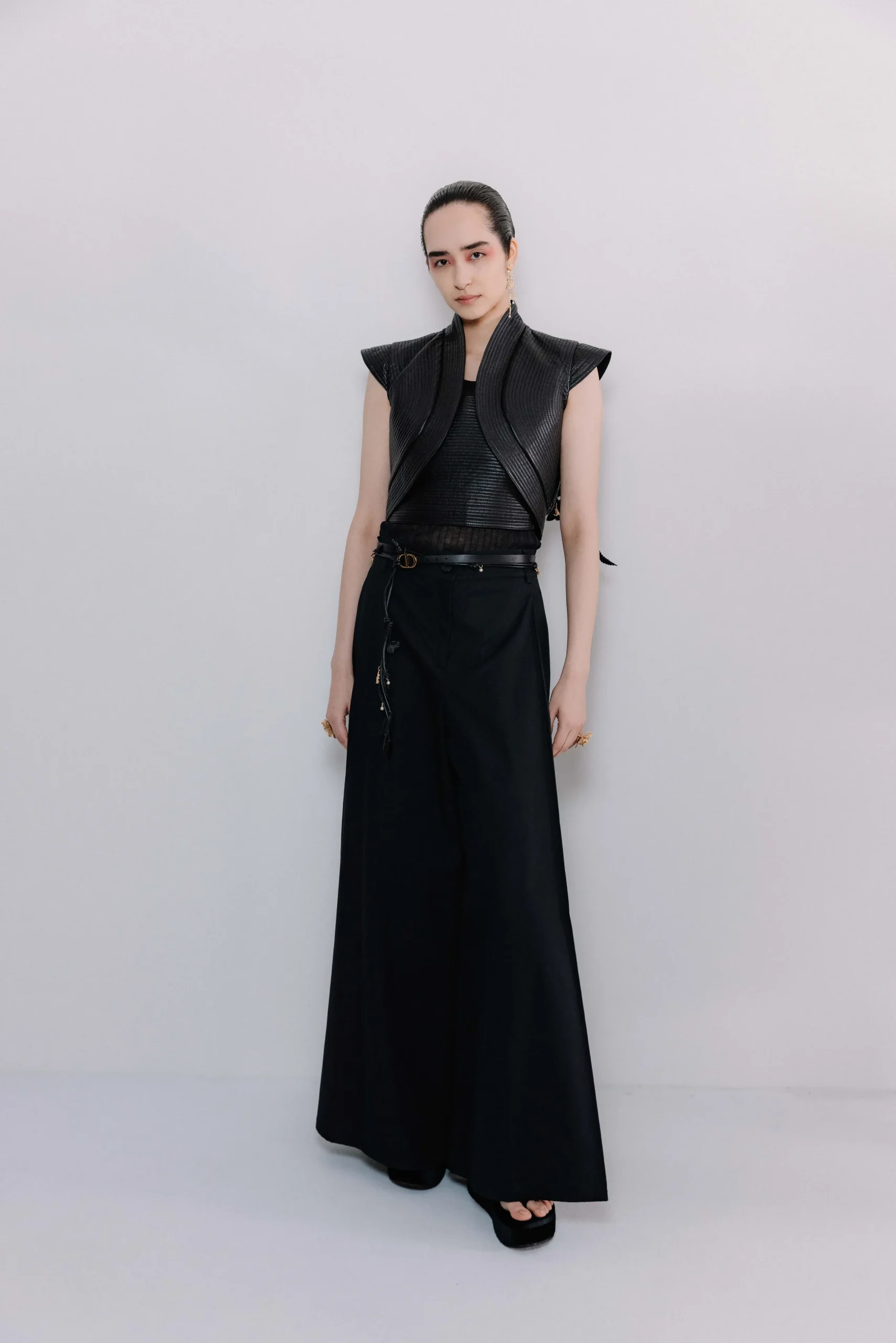 Backstage bij Dior pre-fall 2025 show in Kyoto