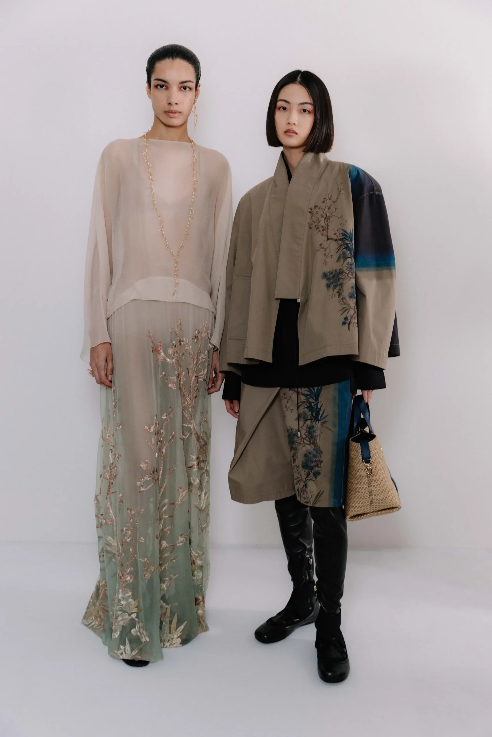 Backstage bij Dior pre-fall 2025 show in Kyoto