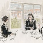 Femicide in Nederland. Illustratie van Maargot van Huijkelom