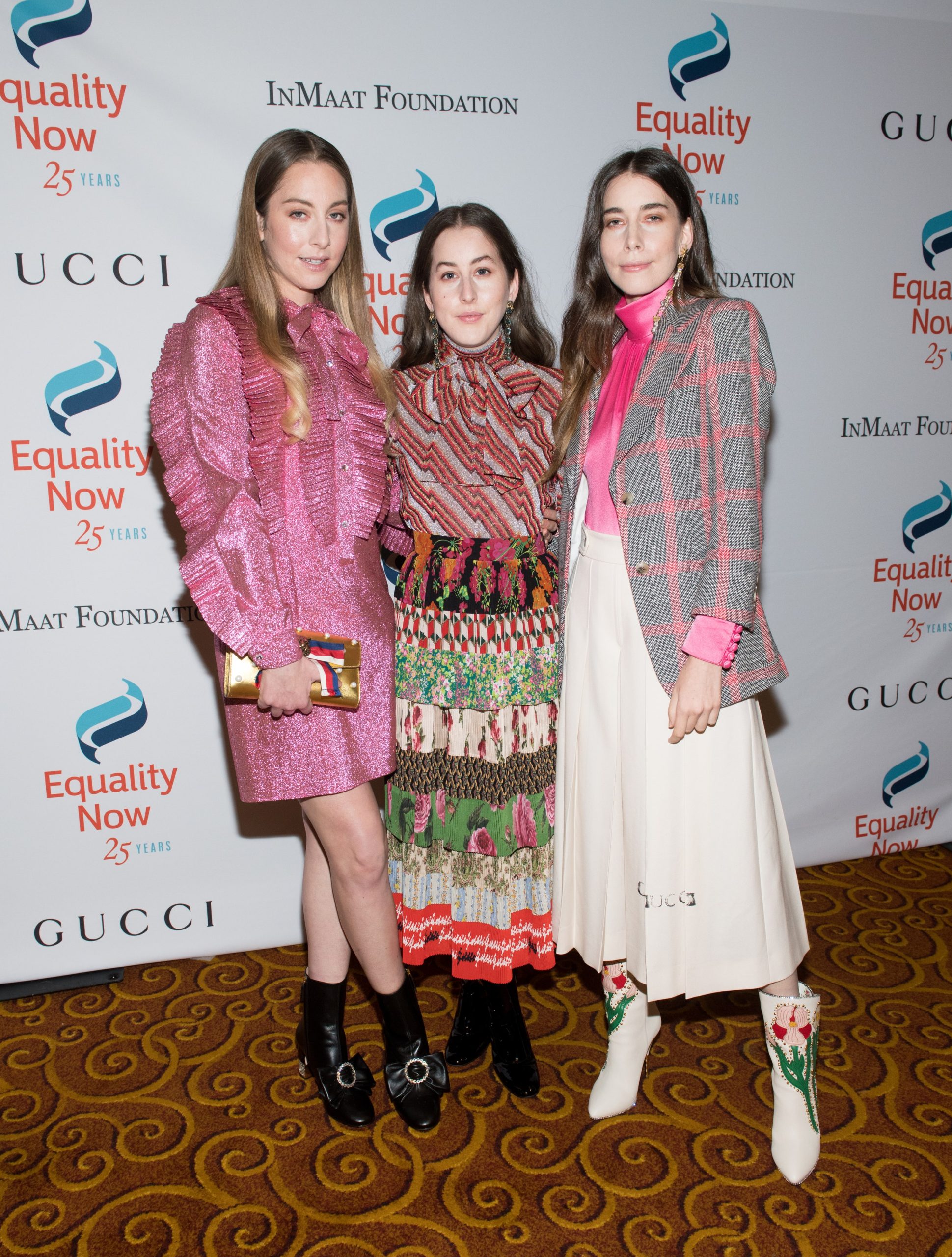 haim band zussen Equality Now Gala