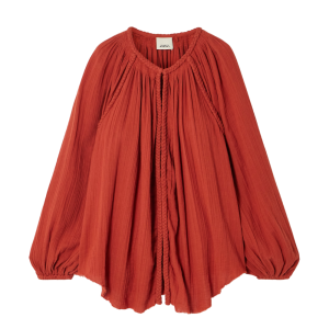 Isabel markant katoenen blouse