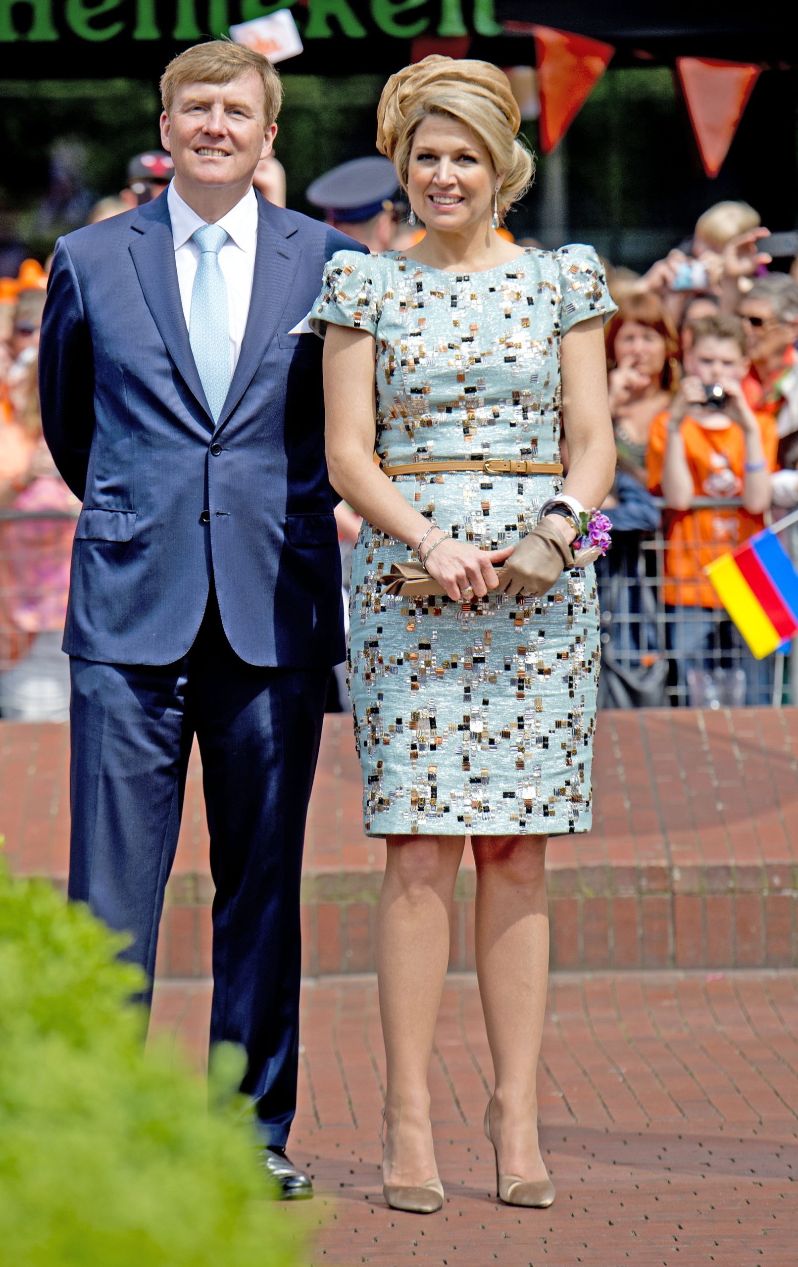 Koningin Máxima op Koningsdag 2014