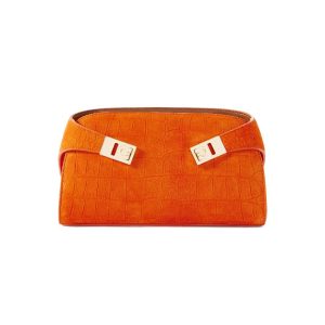 Oranje tas van Ferragamo
