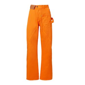 Oranje broek van JW Anderson