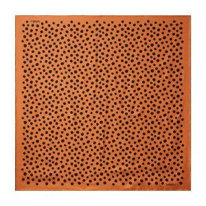 Oranje sjaal van Valentino
