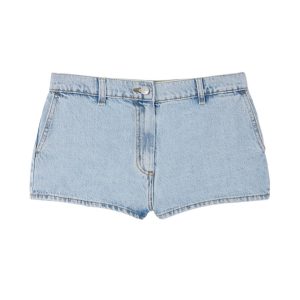 magda butrym micro shorts denim