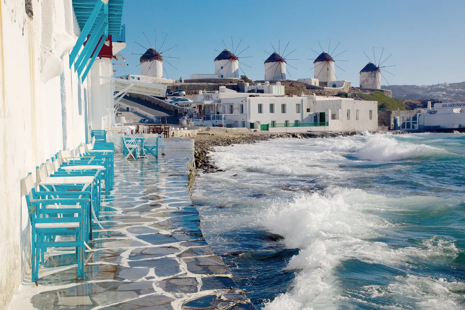 Mykonos is een van de Griekse eilanden die je wil bezoeken