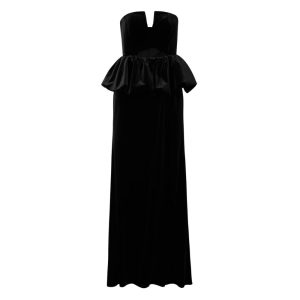 self-portrait strapless jurk