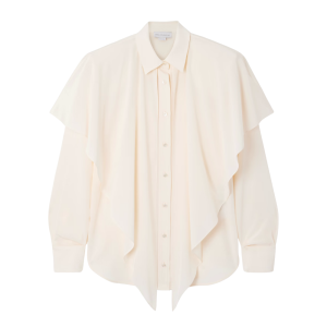 Stella mccartney blouse cape effect