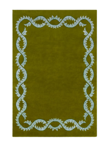 groen vloerkleed, vloerkleden trends