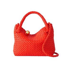 BOTTEGA VENETA Kleine Tosca versierde intrecciato leren draagtas