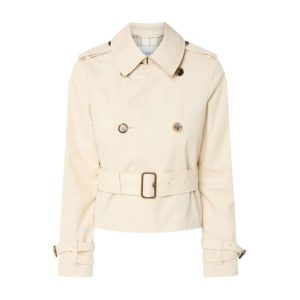 Trenchcoat guide: Burberry Cropped double-breasted trenchcoat met ceintuur