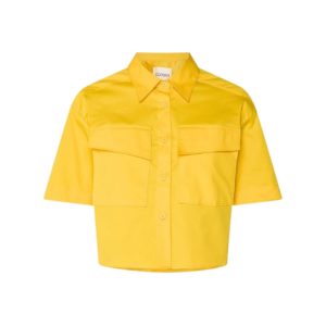 Neonmode in 2025 CLOSED Blouse met borstzakken