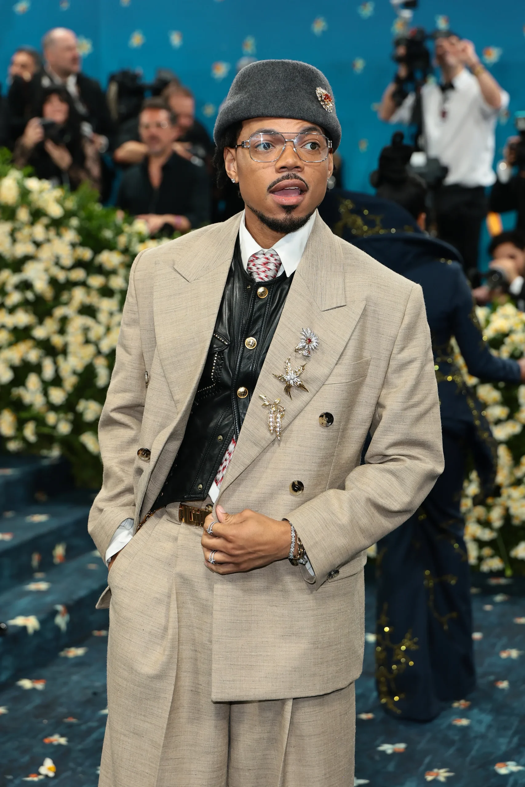 Chance the Rapper in Tiffany & Co met gala 2025