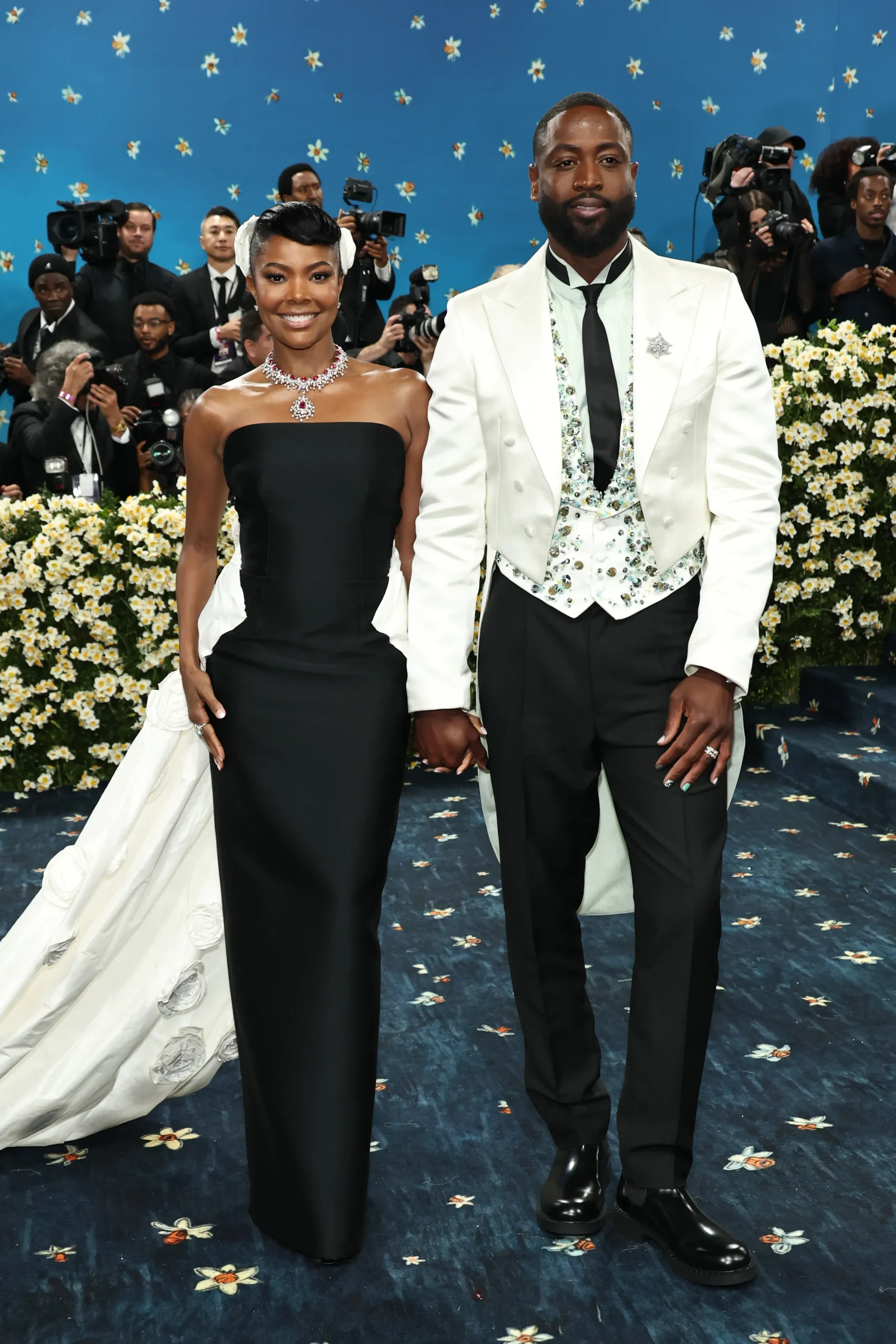 Gabrielle Union and Dwyane Wade op het met gala 2025