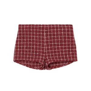 LIBEROWE Madeline checked bouclé-tweed shorts