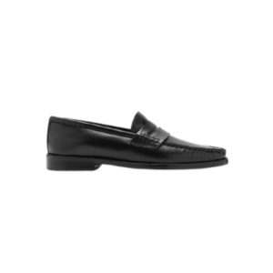 Leren loafers van Mango
