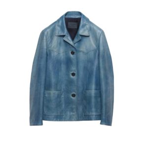 Kleurrijke jas van Prada