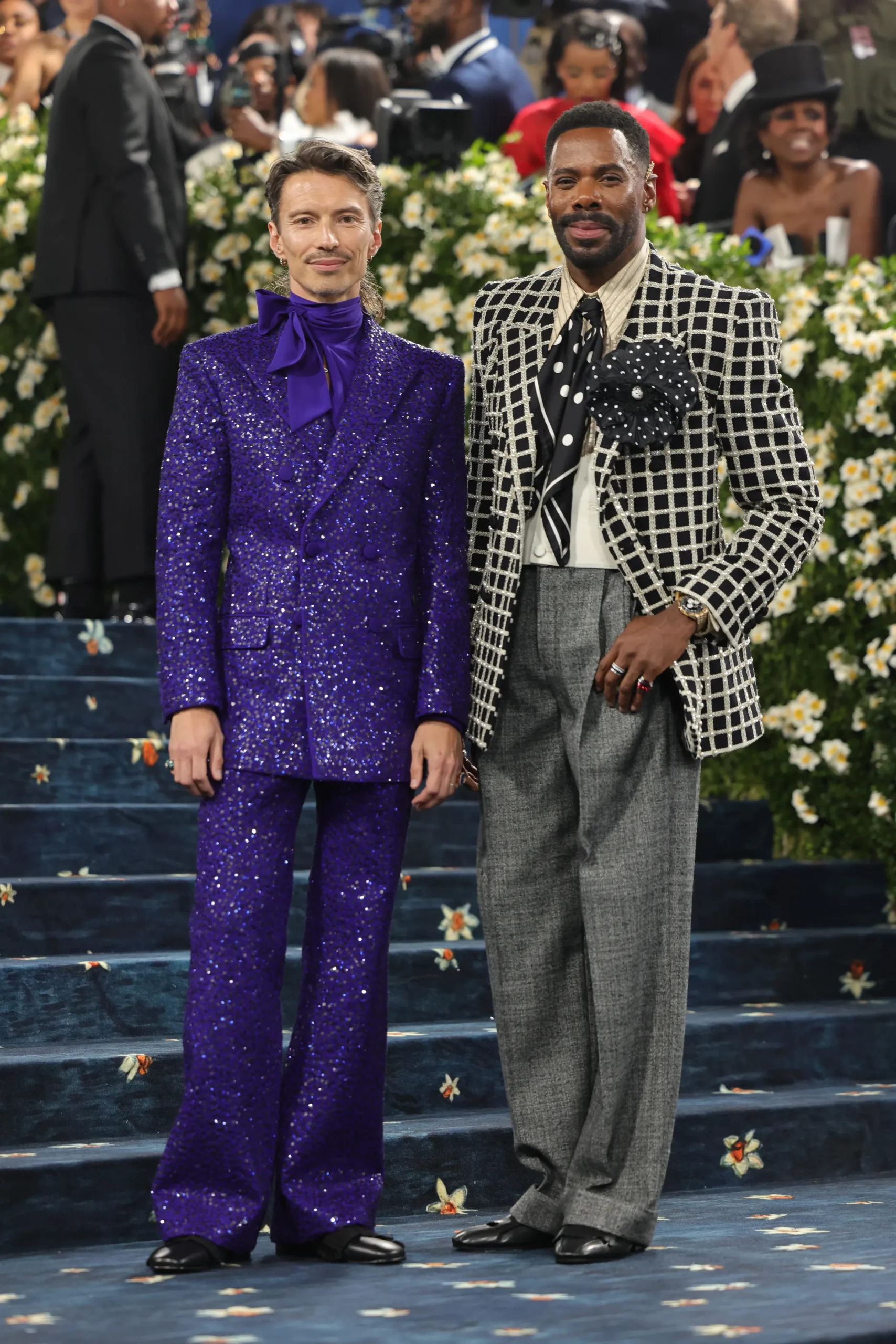 Raúl en Colman Domingo met gala 2025