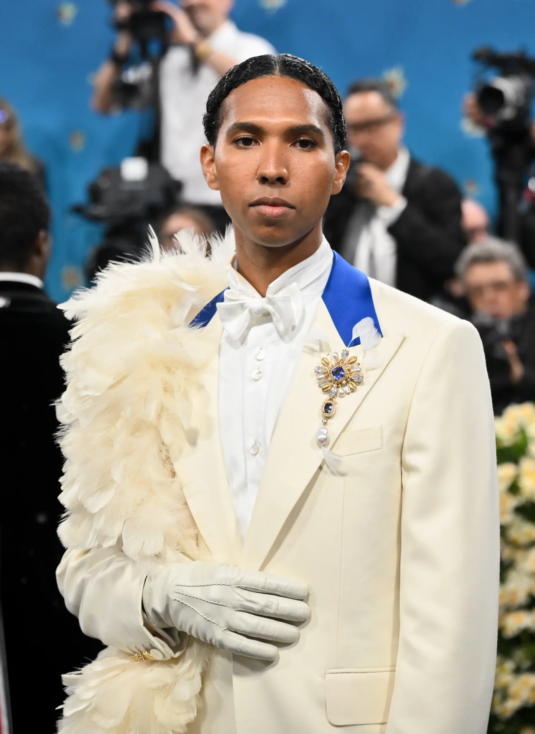 Tyler Mitchell in Wales Bonner met gala 2025
