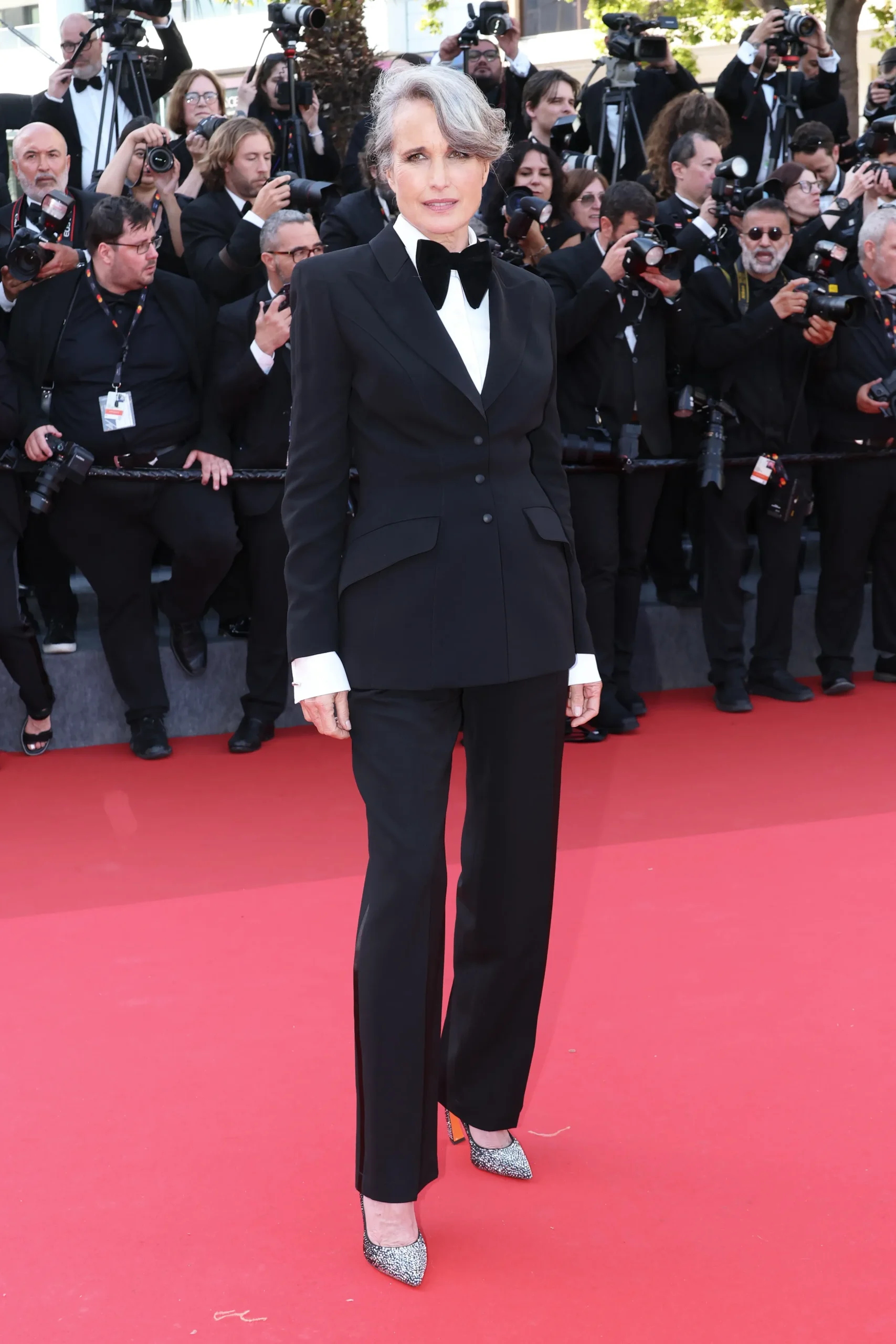 Andie MacDowell bij het Filmfestival van Cannes 2025