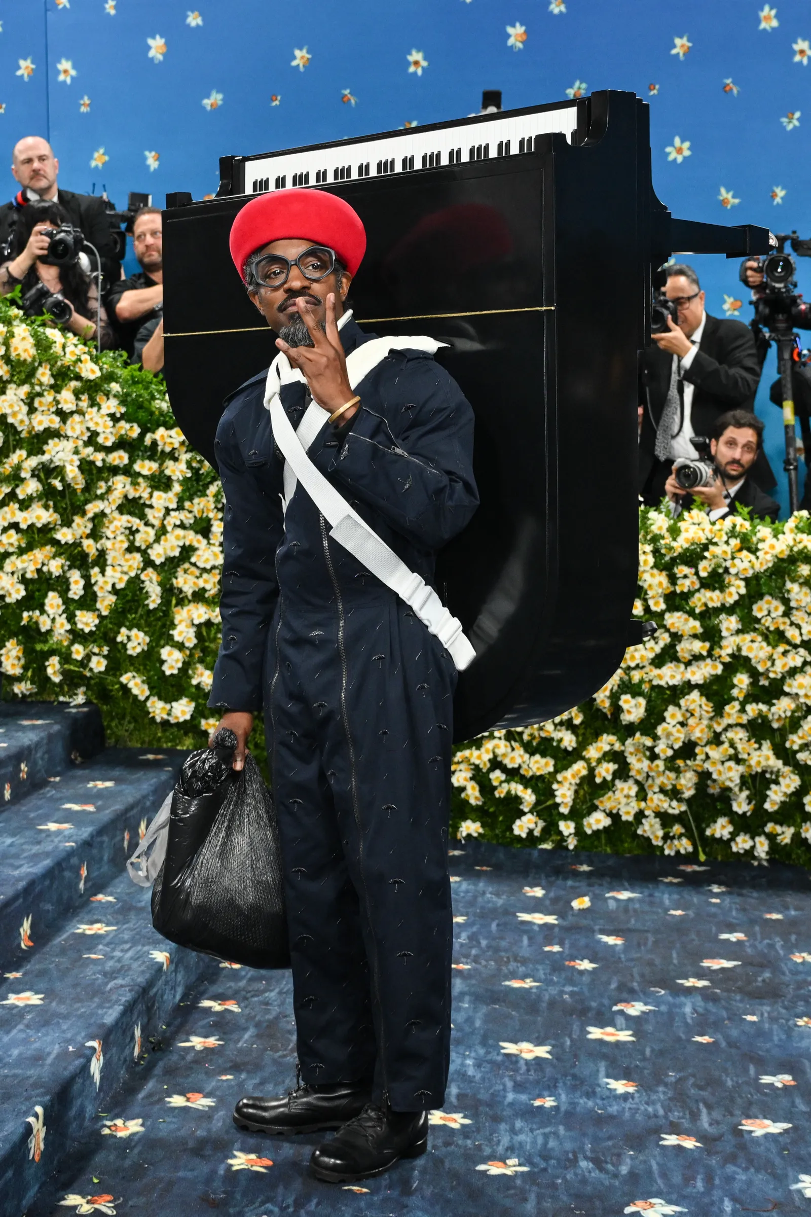Andre 3000 op het Met Gala 2025
