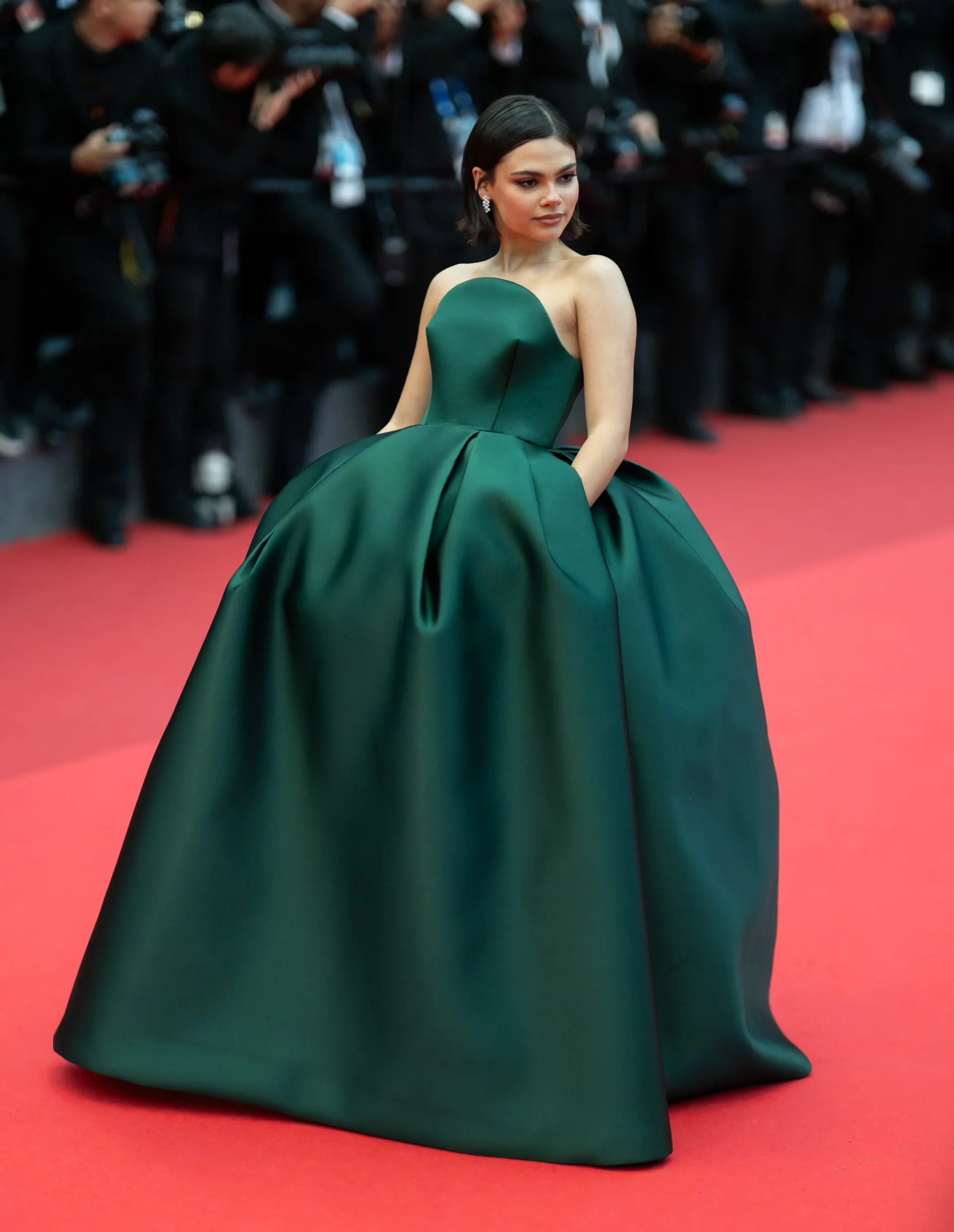 Ariana Greenblatt in Louis Vuitton bij het Filmfestival van Cannes 2025