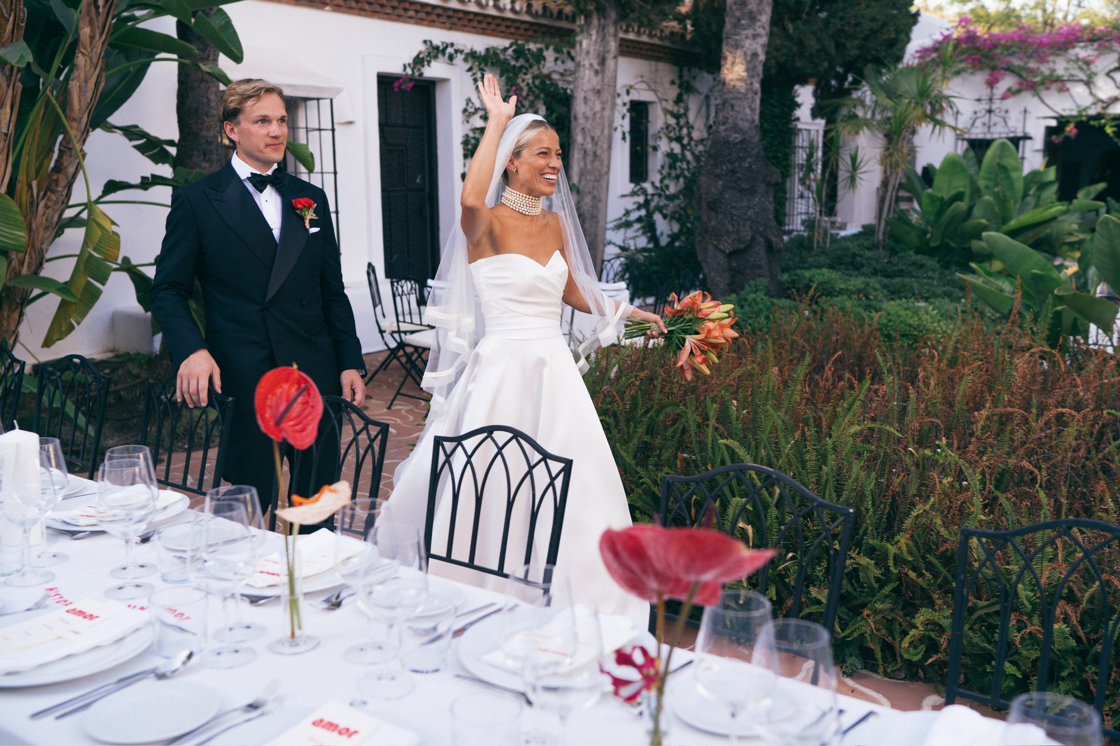 De bruiloft van Noémie Moereels