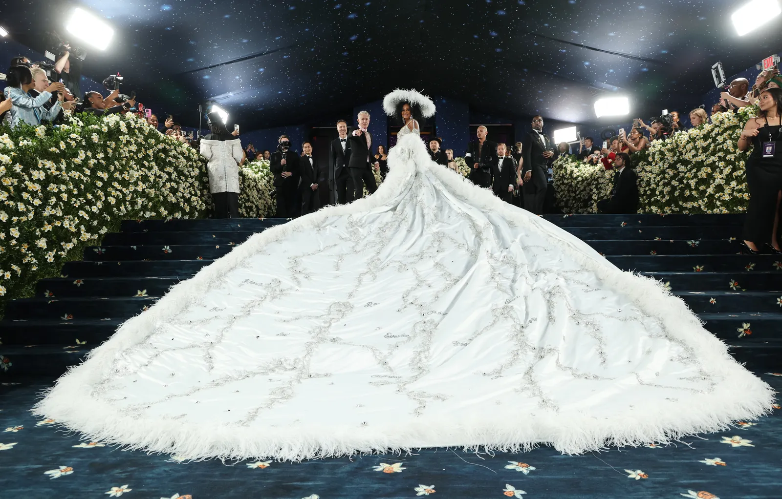 Diana Ross op het Met Gala 2025